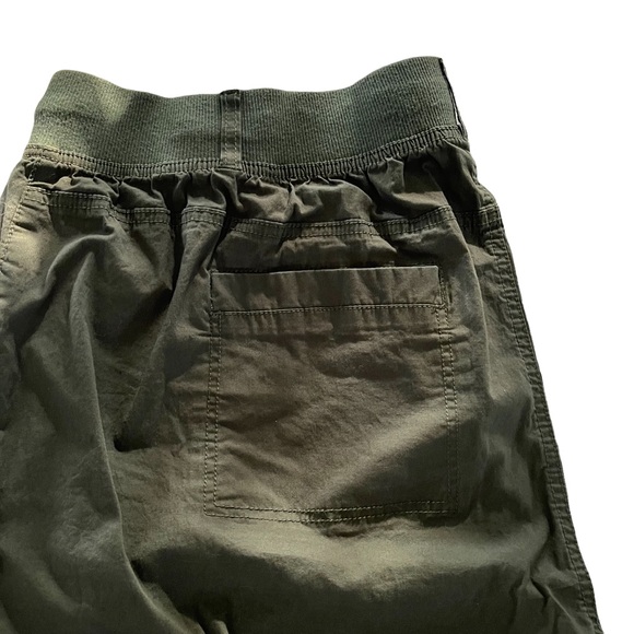 Addition Elle Cargo Capri Pants Olive Green Plus Size 22 - Picture 2 of 7
